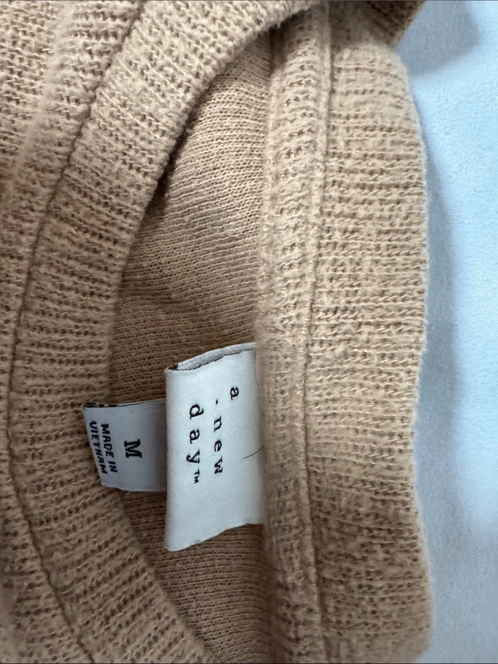 a new day Neutral Beige Crewneck Sweater - Picture 4 of 4